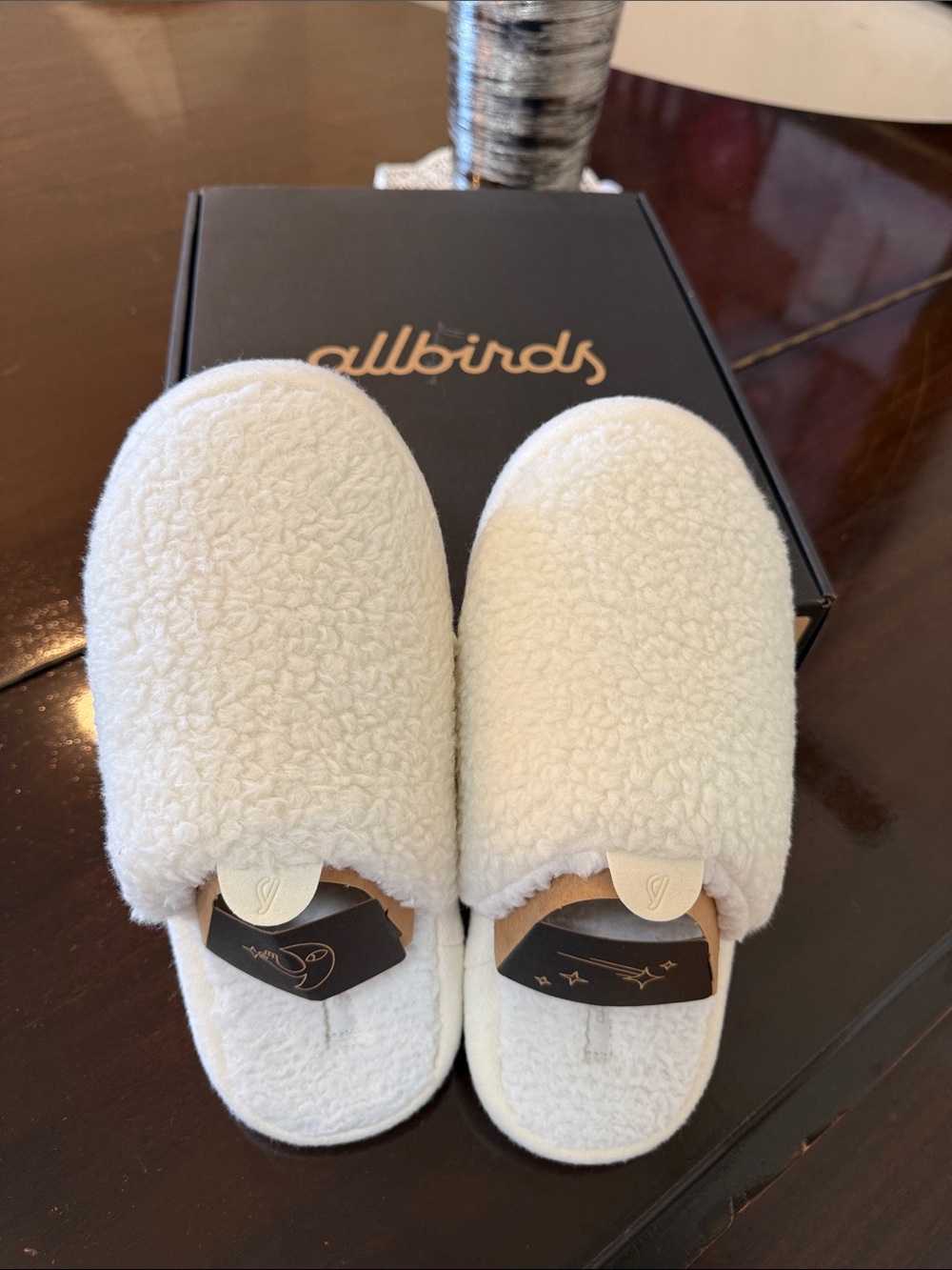 Allbirds Wool Dweller Fluff Slip-On Slippers